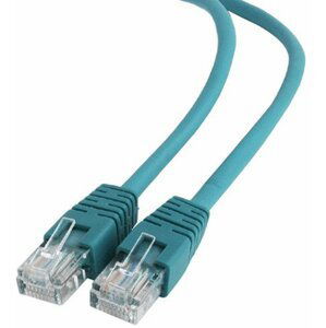 Patch kabel CABLEXPERT c5e UTP 5m GREEN; PP12-5M/G