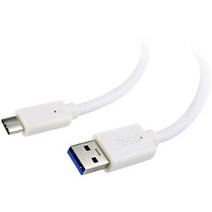 Kabel CABLEXPERT USB 3.0 AM na Type-C kabel (AM/CM), 1,8m, bílý; CCP-USB3-AMCM-6-W