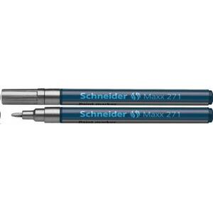 Schneider Permanentní lakový popisovač "Maxx 271", stříbrná, 1-2mm; TSC271EZ