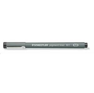 Staedtler Liner "Pigment Liner", černá, 0,1 mm; TS308019