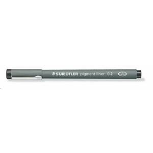 Staedtler Liner "Pigment Liner", černá, 0,2 mm; TS308029