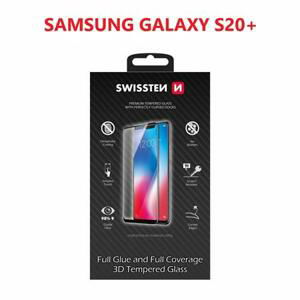 Swissten sklo ultra durable 3D full glue glass Samsung Galaxy s20 plus černé; 64701855
