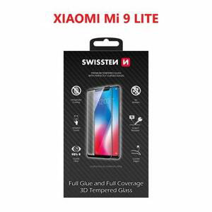 Swissten sklo ultra durable 3D full glue glass Xiaomi Mi 9 Lite černé; 64701844