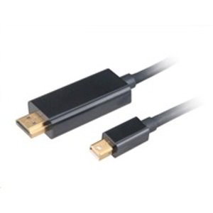 AKASA Adaptér 4K Mini DisplayPort na HDMI active, kabel, 1.8m; AK-CBDP19-18BK