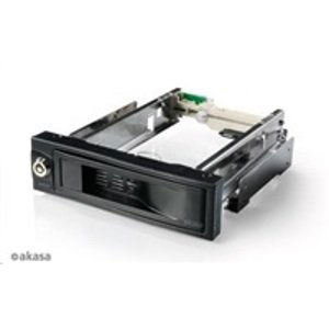AKASA HDD box Lokstor M52, 1x 3.5" SATA HDD do 5.25" interní pozice, černá; AK-IEN-05