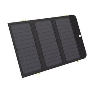 Sandberg Solar Charger 21W 2xUSB+USB-C, solární nabíječka, černá; 420-55