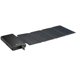 Sandberg Solar 4-Panel Powerbank 25000 mAh, solární nabíječka, černá; 420-56