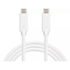 Sandberg USB-C do USB-C kabel, CHARGE, 1 m, bílý; 136-22