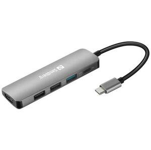 Sandberg USB-C Dock HDMI+3xUSB+PD 100W; 136-32