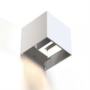 Hama SMART WiFi nástěnné světlo, čtvercové, 10 cm, IP44, pro vnější i vnitřní použití, bílé; 176564