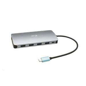 i-Tec USB-C Metal Nano 3x Display Docking Station + Power Delivery 100 W; C31NANODOCKPROPD
