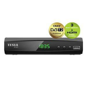 TESLA TE-321, DVB-T2 HEVC FTA přijímač, DVB-T2 ověřeno; DBTTEH01D21