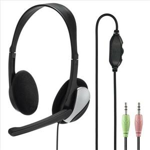 Hama PC Office stereo headset HS-P100, černý; 139900