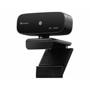 Sandberg USB Webcam Autofocus 1080P HD, černá; 134-14