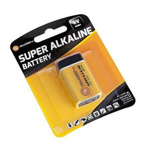 GoGEN Alkalická baterie SUPER ALKALINE 9V (6LR61); GOG9VALKALINE1