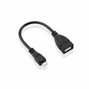 GoGEN Redukce OTG funkce (On-The-Go) USB A zásuvka (FEM) - USB micro-B vidlice (M); GOGMICUSBOTG