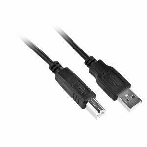 GoGEN Propojovací USB kabel, USB A vidlice (M) - USB B vidlice (M); GOGUSBAB300MM01