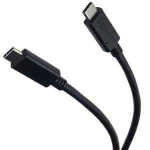 PremiumCord Kabel USB 3.1 konektor C/male - USB 3.1 C/male, černý, 1m; ku31cc1bk