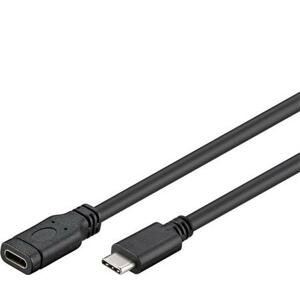 PremiumCord USB- C prodlužovací kabel (USB 3.1 generation 1), C/M - C/F, 2m; ku31mf2