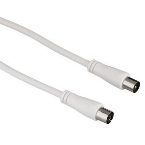 Hama anténní kabel vidlice-zásuvka, 90 dB, 1*, 5 m; 122403