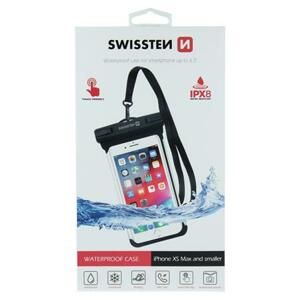 Swissten vodotěsné pouzdro  waterproof černé; 32900800