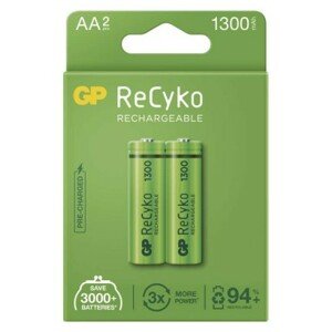 GP B2123 ReCyko, 1300mAh, AA, 2ks; 1032222130