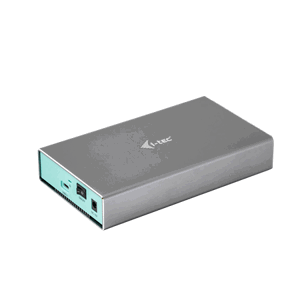 i-Tec MySafe USB-C 3.5" SATA HDD Metal External case 10Gb; C31MYSAFE35