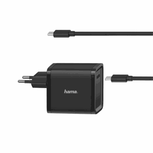 Hama USB-C napájecí zdroj, Power Delivery, 5-20 V, 45 W; 200005