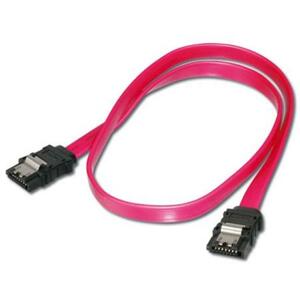 PremiumCord 0.5m kabel SATA 1.5/3.0 GBit/s s kovovou zapadkou; kfsa-11-05