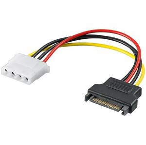 PremiumCord Napájecí redukce SATA male - Molex 5.25" Female 17cm; kfsa-14