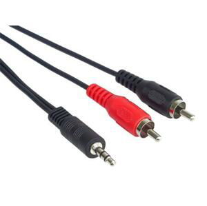 PremiumCord Kabel Jack 3.5mm-2xCINCH M/M 5m; kjackcin5