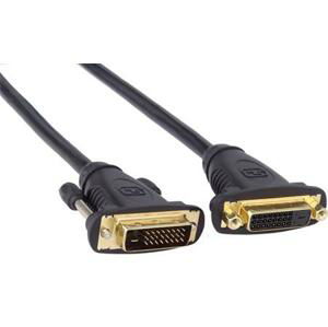 PremiumCord DVI-D prodlužovací kabel,dual-link,DVI(24+1),MF, 3m; kpdvimf3