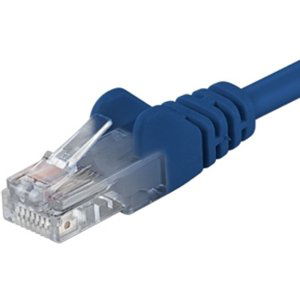 PremiumCord Patch kabel UTP RJ45-RJ45 level 5e 0.25m modrá; sputp002B