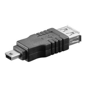 PremiumCord USB redukce A/F - 5pin mini/M; kur-9