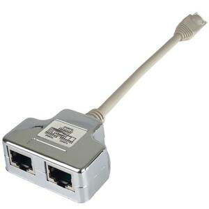 PremiumCord Modulární RJ45 distributor 2 porty ISDN; smd3