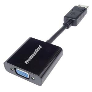 PremiumCord  adaptér DisplayPort - VGA  Male/Female, délka: 15cm; kportad05