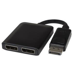 PremiumCord adaptér DisplayPort - 2x DisplayPort, MST,rozšíření+zrcadlení+2 obrazy, 4K*2K; kportad17