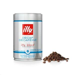 illy Decaf (bez kofeinu) – zrnková, 250 g; KAVA