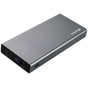 Sandberg Powerbank USB-C 100W, 20000 mAh, černá; 420-52