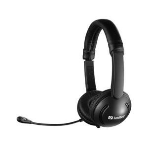 Sandberg MiniJack SAVER headset s mikrofonem, černý; 326-15