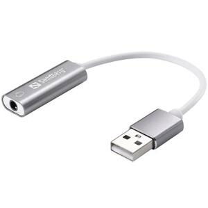 Sandberg Headset USB converter, adaptér 3,5mm jack na USB; 134-13