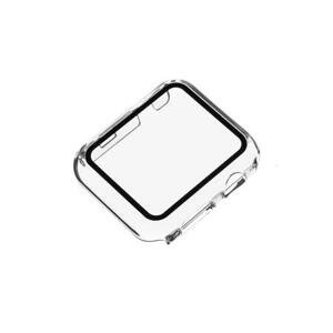 Ochranné pouzdro FIXED Pure s temperovaným sklem pro Apple Watch 42mm, čiré; FIXPUW-435