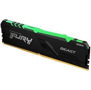 Kingston FURY Beast RGB - 8GB DDR4, 2666MHz, CL16, DIMM; KF426C16BBA/8