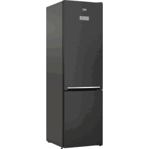 Beko RCNA406E60LZXRN - volně stojící kombinovaná chladnička, matná černá (253l/109l); RCNA406E60LZXRN