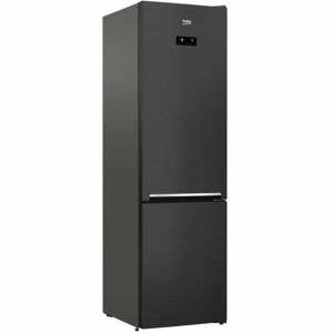 Beko RCNA406E60LZXRN - volně stojící kombinovaná chladnička, matná černá (253l/109l); RCNA406E60LZXRN