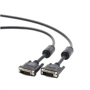 Kab přípoj DVI-DVI, M/M, 5m DVI-D dual link; CC-DVI2-BK-15