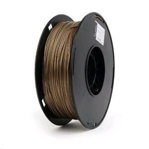Tisková struna (filament) GEMBIRD, PLA PLUS, 1,75mm, 1kg, zlatá; 3DP-PLA+1.75-02-GL