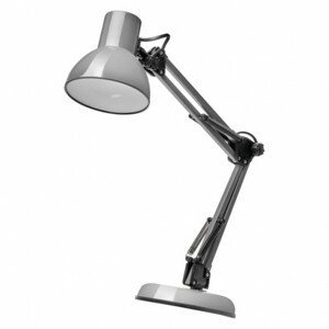 Stolní lampa LUCAS, šedá; 1538168000