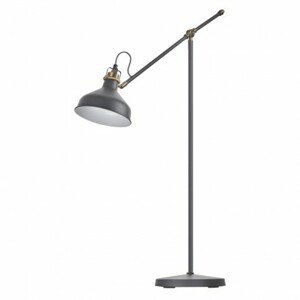 EMOS Stojací lampa ARTHUR, 150cm, tmavě šedá; 1538170000