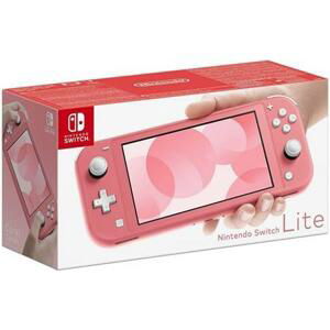 Nintendo Switch Console Lite růžová - Coral (Switch); NSH120